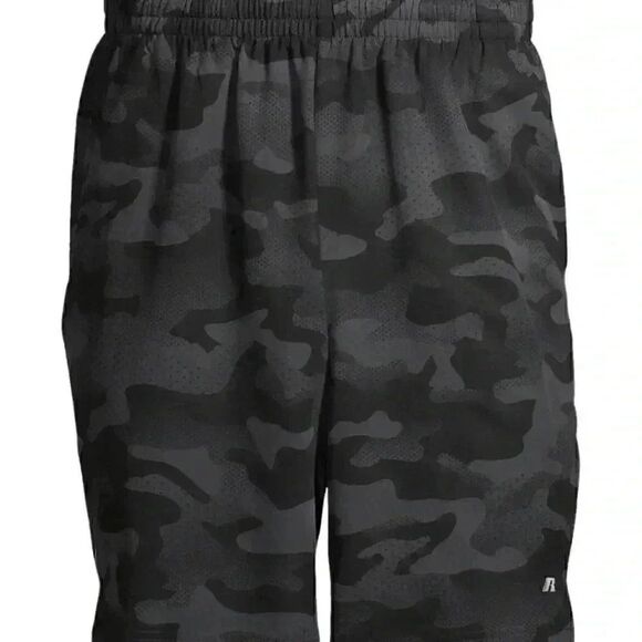 George Men's Graystone Camo Poly/Spandex Active 9" Woven Tech Shorts NEW NWT - Picture 2 of 8